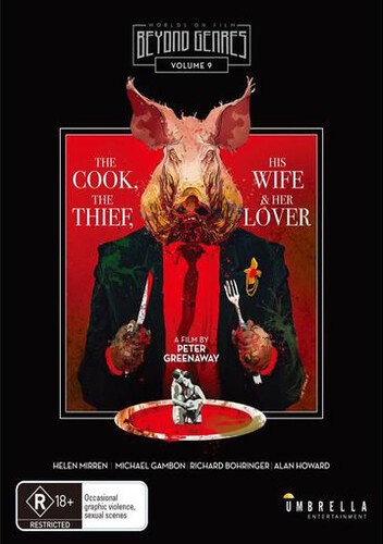 The Cook, The Thief, His Wife & Her Lover [New Blu-ray] Australia - Import