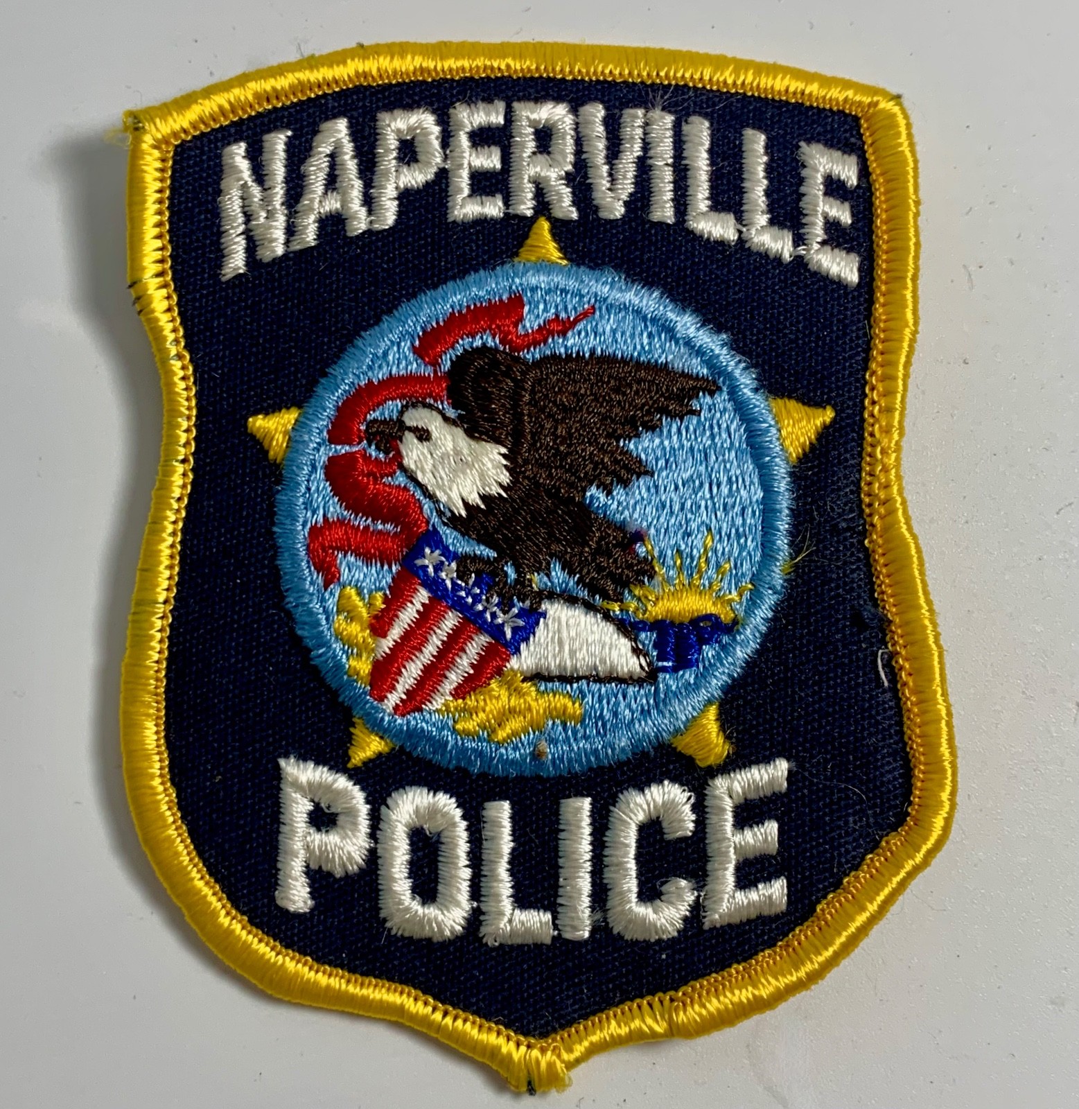NAPERVILLE   POLICE  ILLINOIS  FABRIC   PATCH