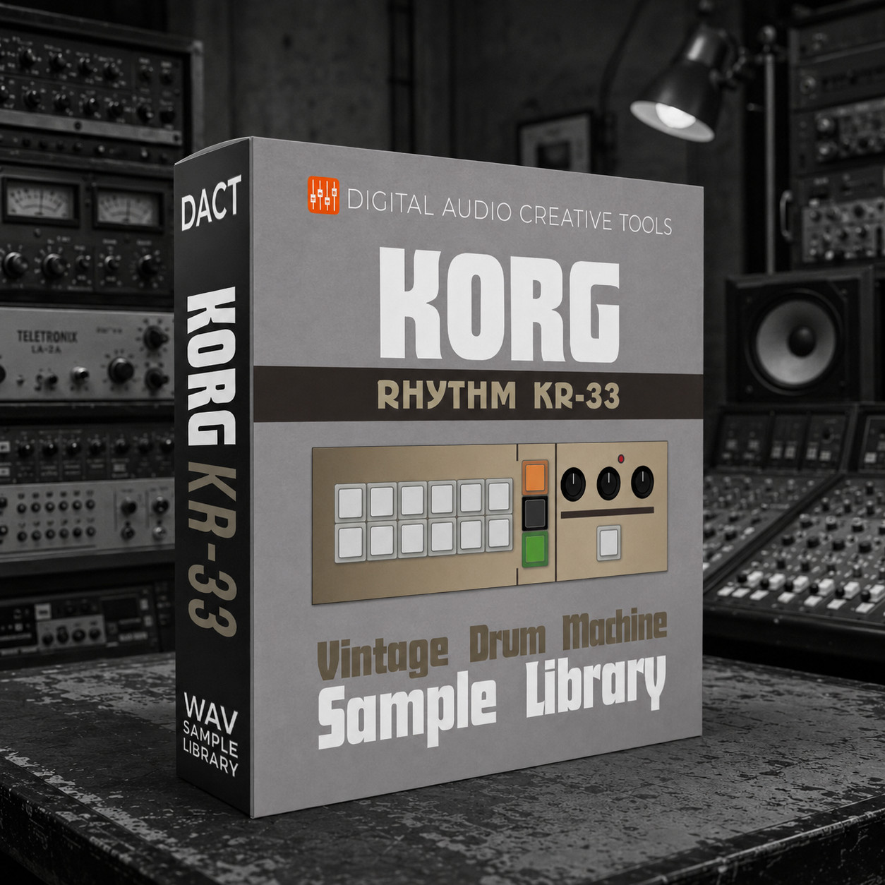 Korg KR-33 Drum Machine Sample Library