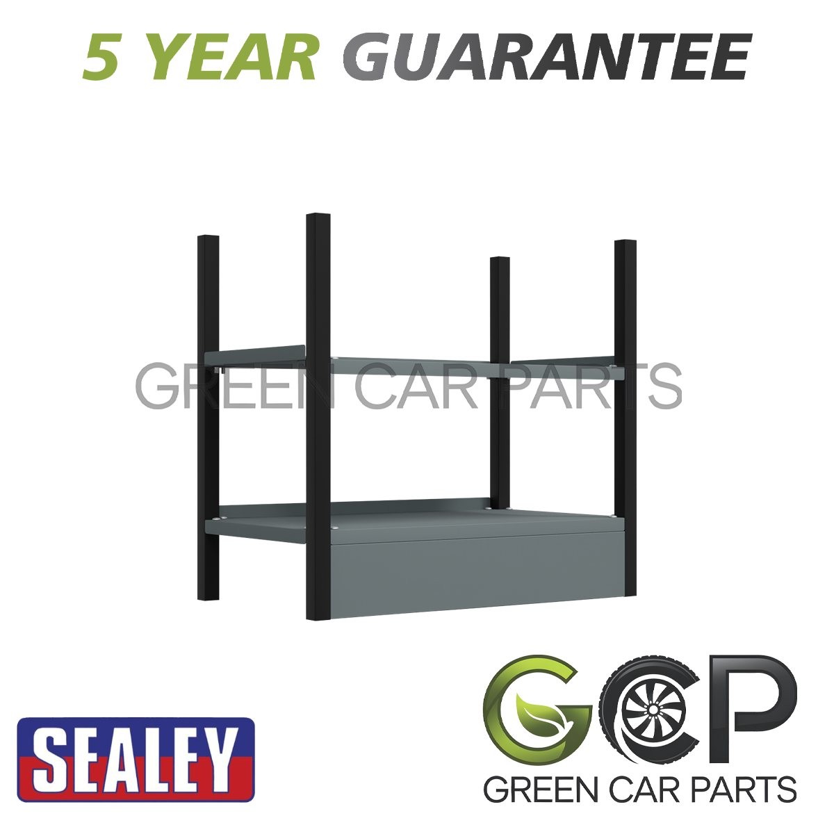Sealey Modular Storage Base unit 2 Shelves 580mm APMRB1