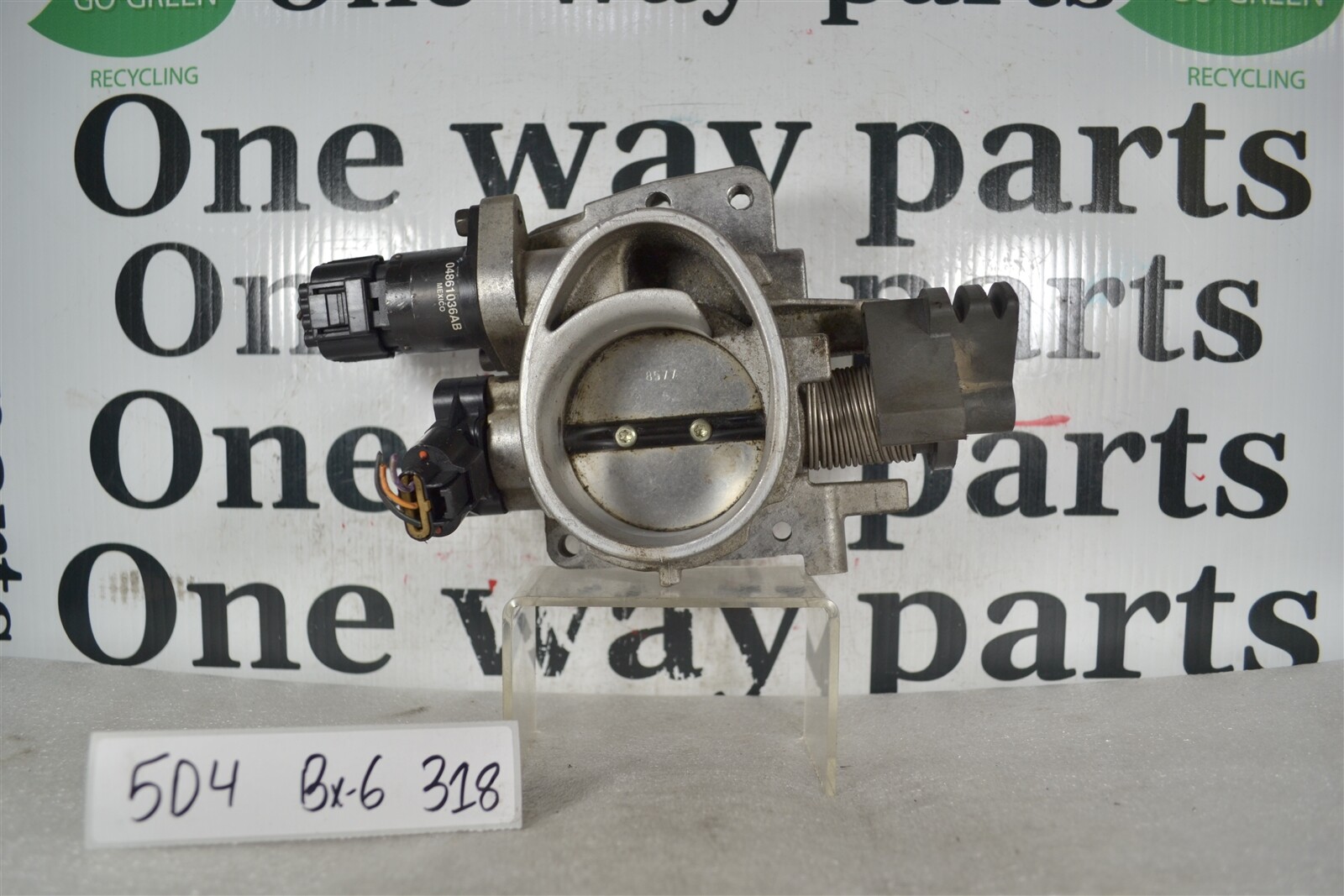 04591563AB Chrysler Sebring 2001-03 Throttle Body Valve Assembly OEM 5D4 318 B6