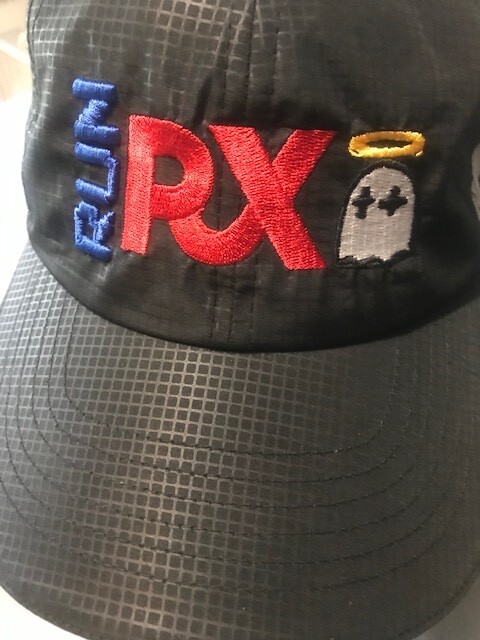 RUN RX Running Hat w/Pac-Man Ghost Dinky - Adjustable-Reflective Sides & Back