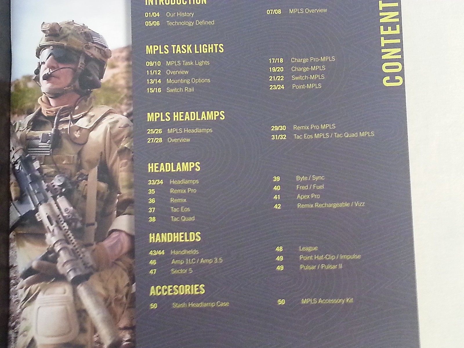 Princeton Tec Tactical PTEC40 Military Catalog 2015 / SEAL DEVGRU NSW SOF
