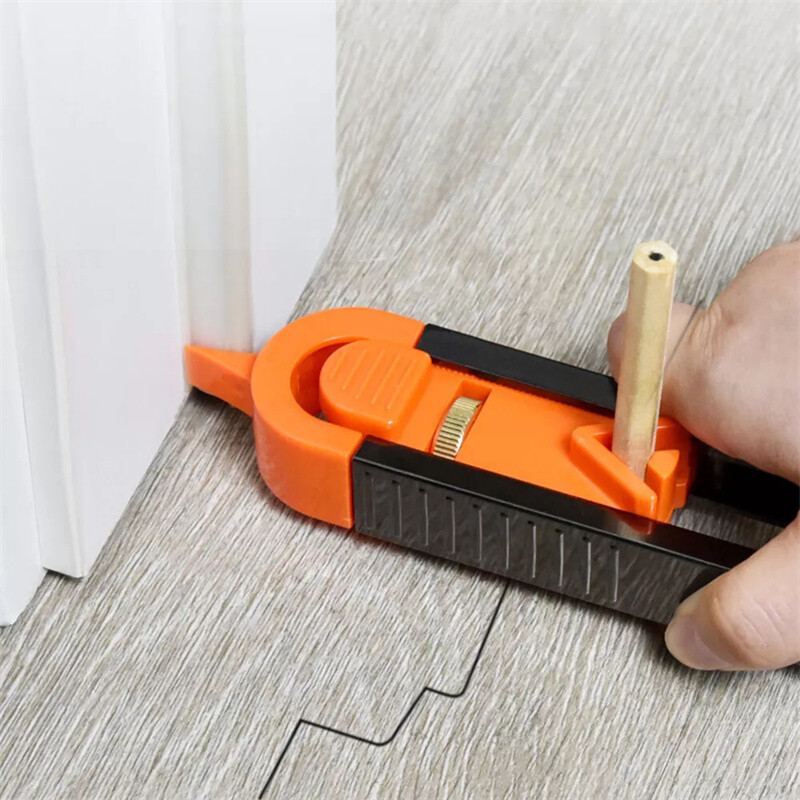 2026 NEW Profile Scribing Ruler Contour Gauge with Lock - Precise Scribe Tool