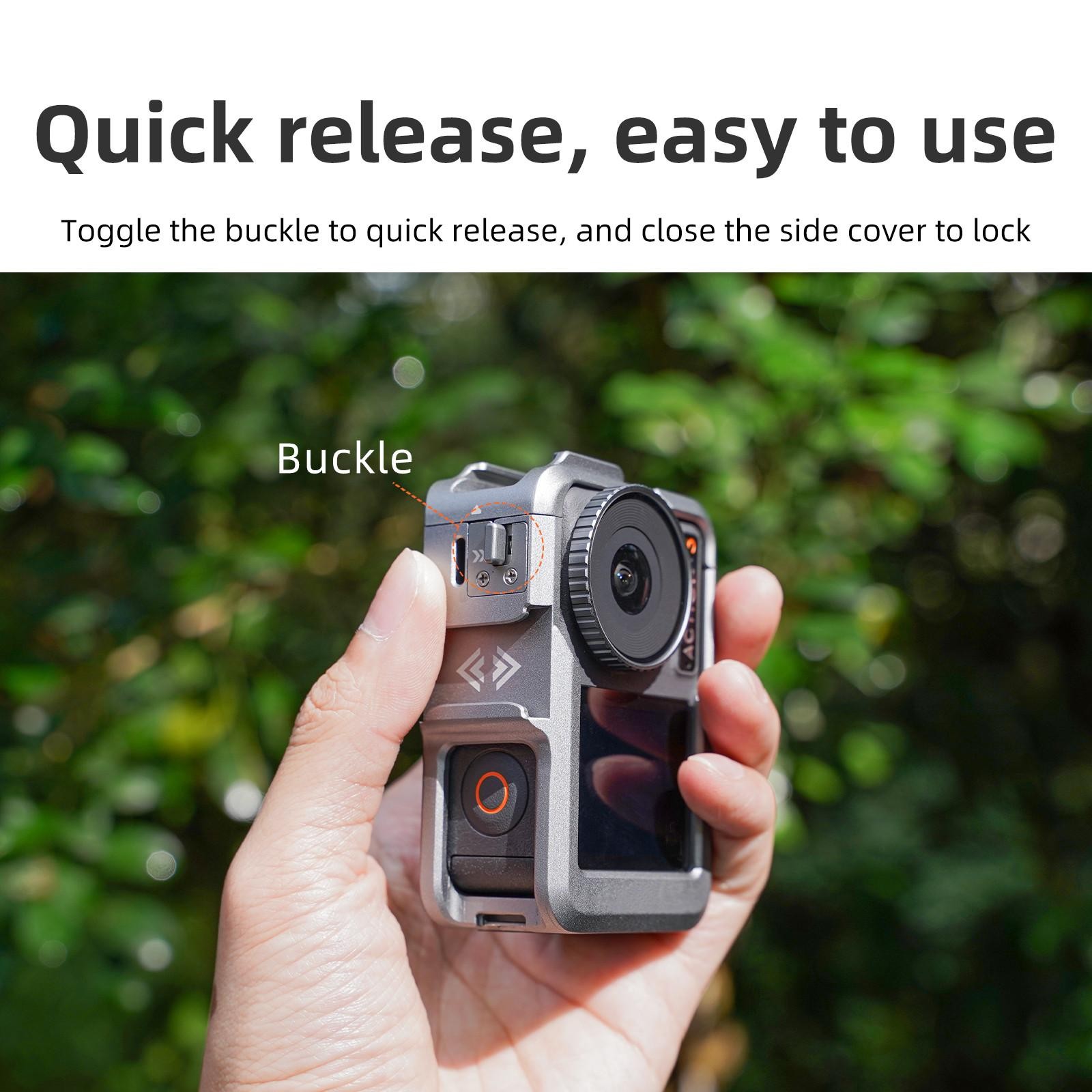 Aluminium Alloy Frame Protective Case Anti-Shock For DJI Osmo Action 3 Camera e
