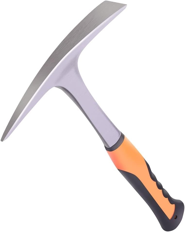 Rock Pick,Forged Brick Hammer, Geologist Rock Pick, Mason'S/Bricklayer'S Hammer-