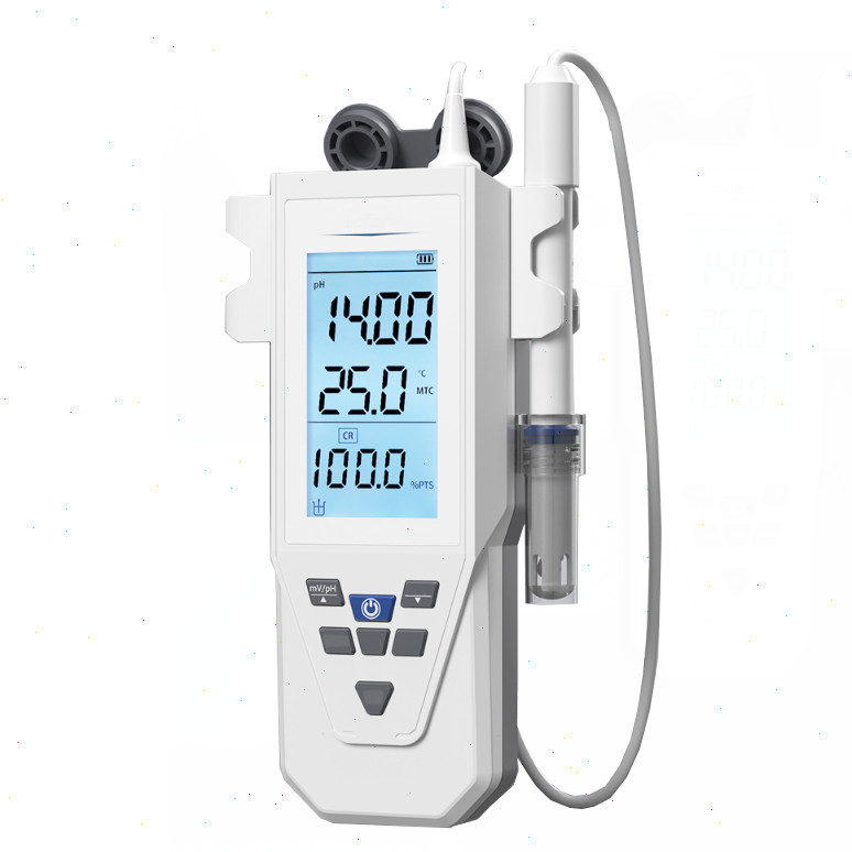Portable Conductivity Meter with Conductivity Solution 200 Groups Data Storage