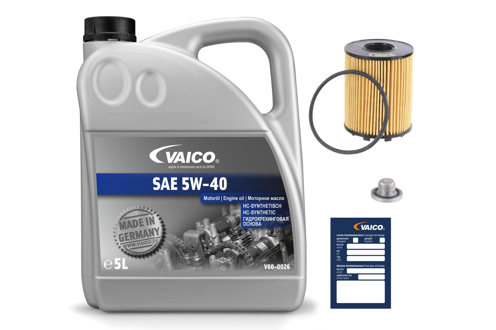 VAICO Maintenance Service Parts Kit for FIAT TIPO Saloon (356: 357) 2015-2020