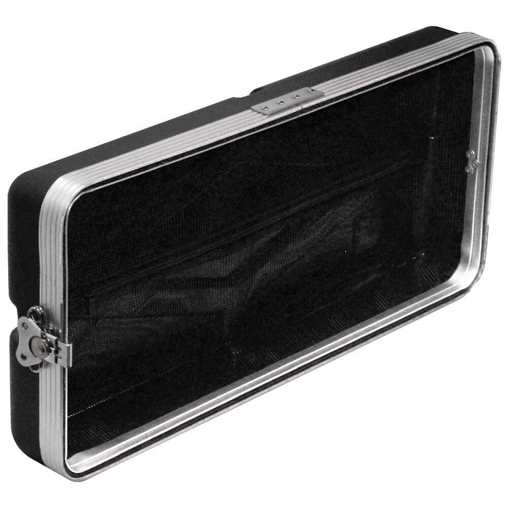 Lightweight 4 Space Mid-Size ABS Rack Case - 4U PA DJ Medium Depth Rack Case