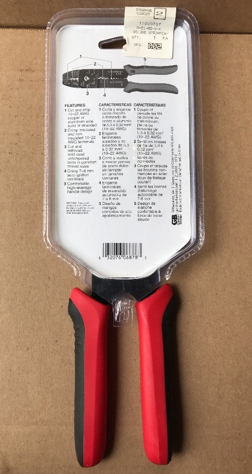 Gardner Bender GS-366 MP Crimp/Strip Tool - Quantity 1