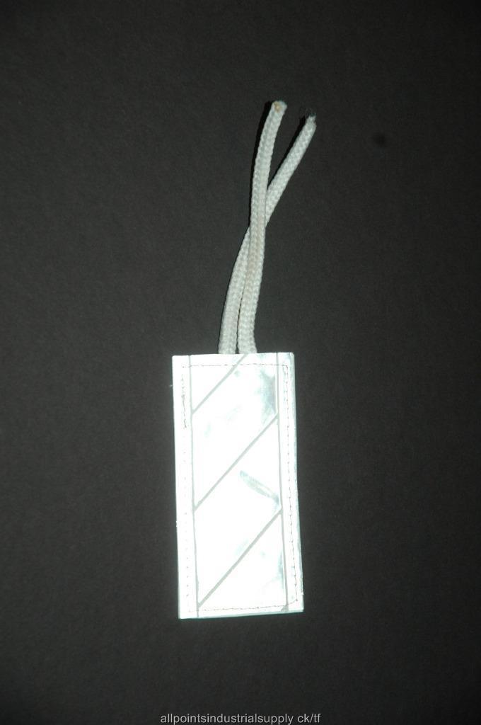 5 CAB 7578 Reflective Safety Tags 2x4" Mining Mines Biking Backpacks Halloween