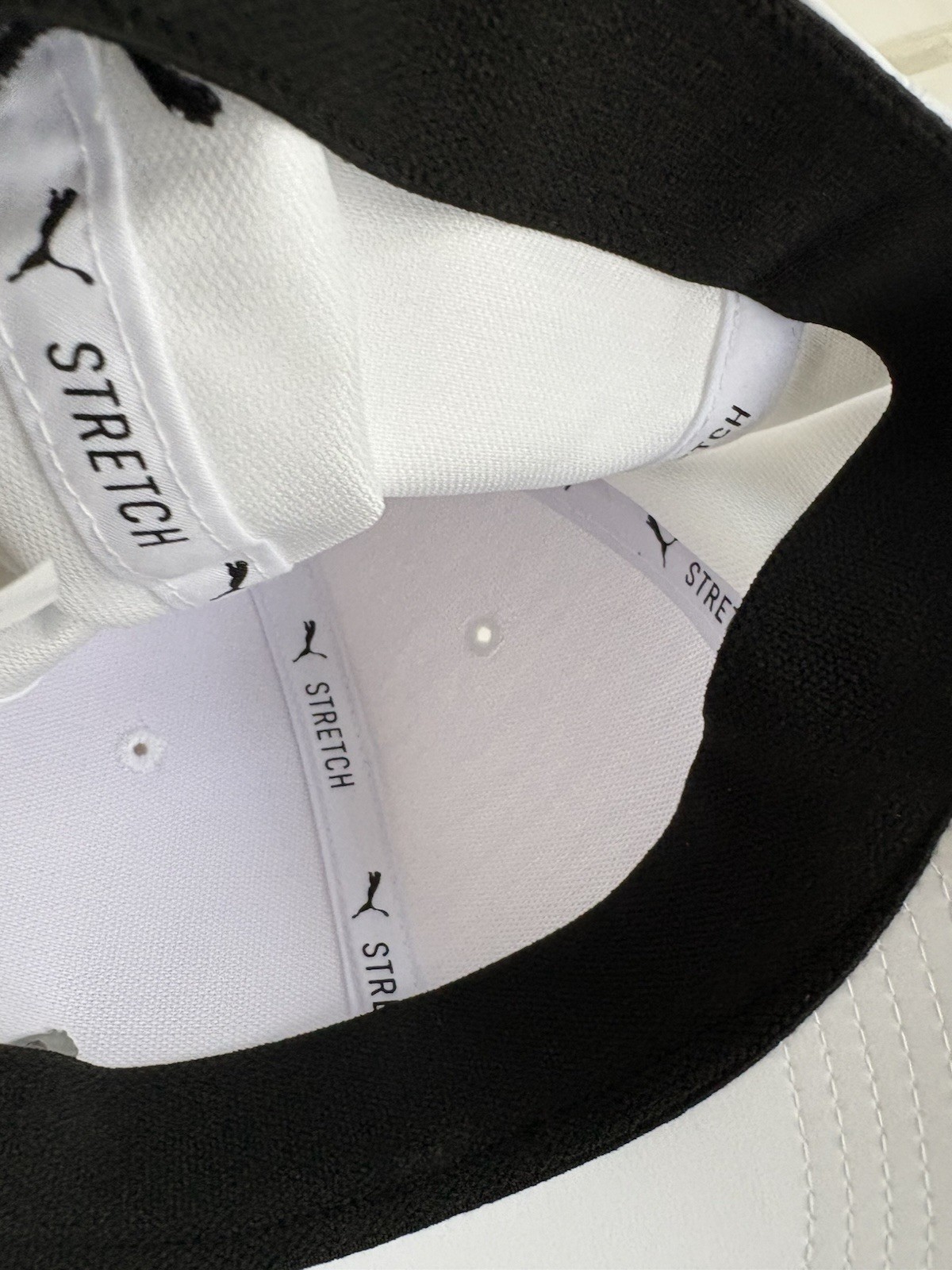 New Puma Force 3.0 White Stretch Hat L/XL