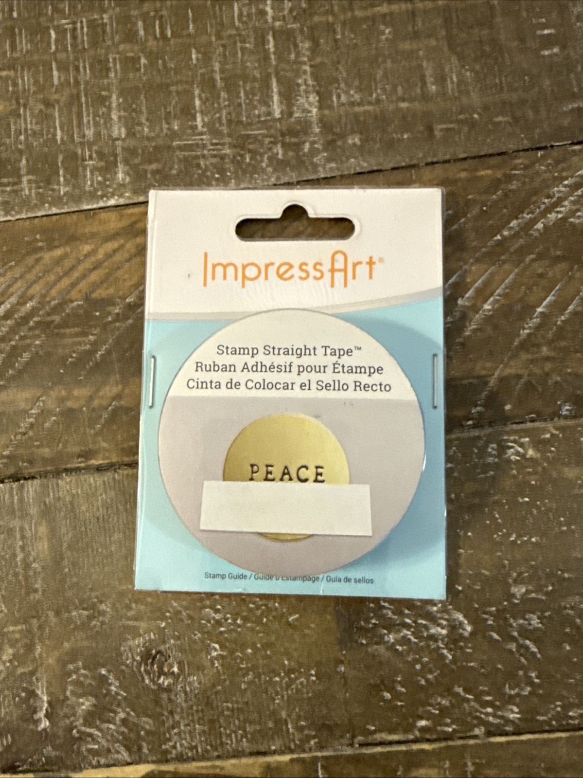 ImpressArt Stamp Straight Tape and Stamp Guide Metal Jewelry Stamping Tool, NIP