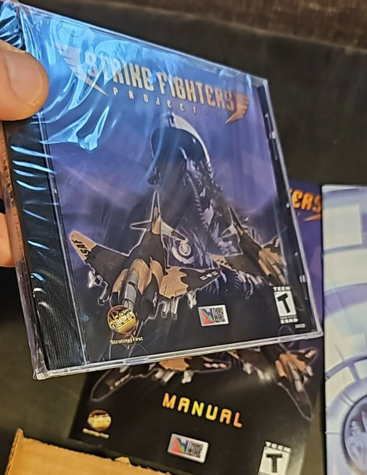 Strike Fighters Project 1 PC 2002 SEALED DISC