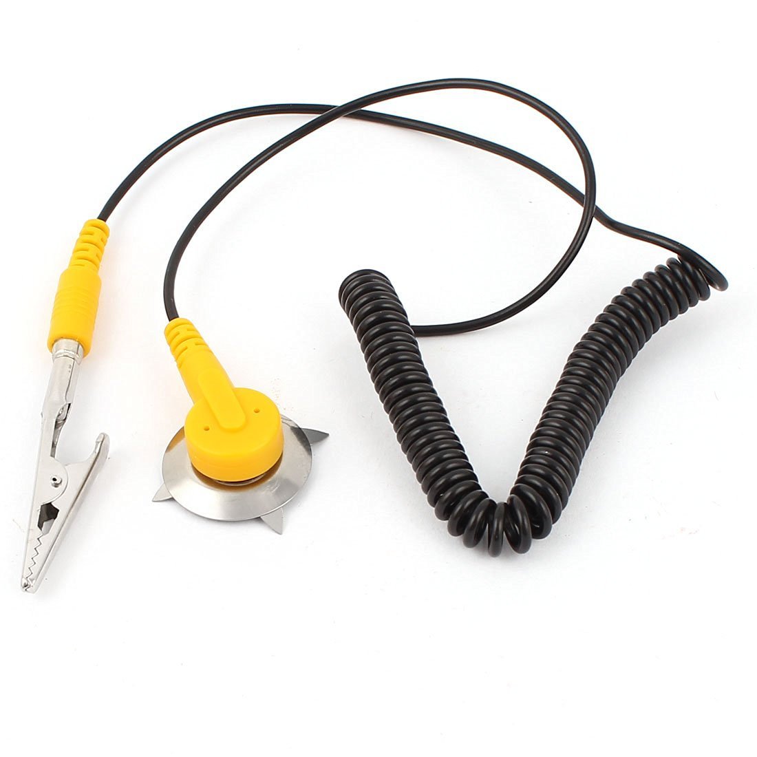 1PCS Anti-Static Coil Cable Anti Static Mats Grounding Point Cord