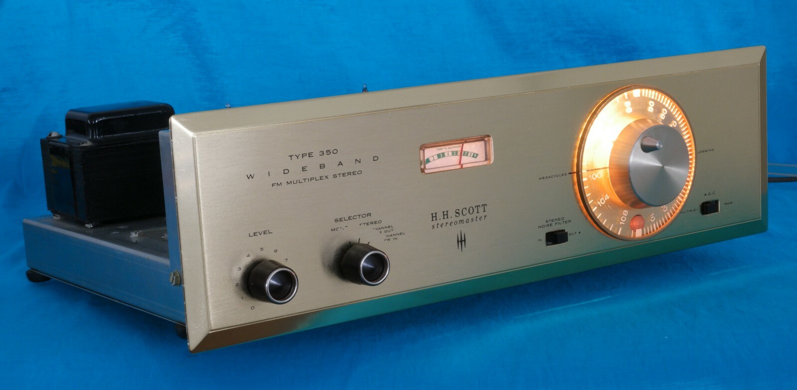 Scott Type 350 Wideband FM Multiplex Stereo Tuner  : Good Working Condition!!!