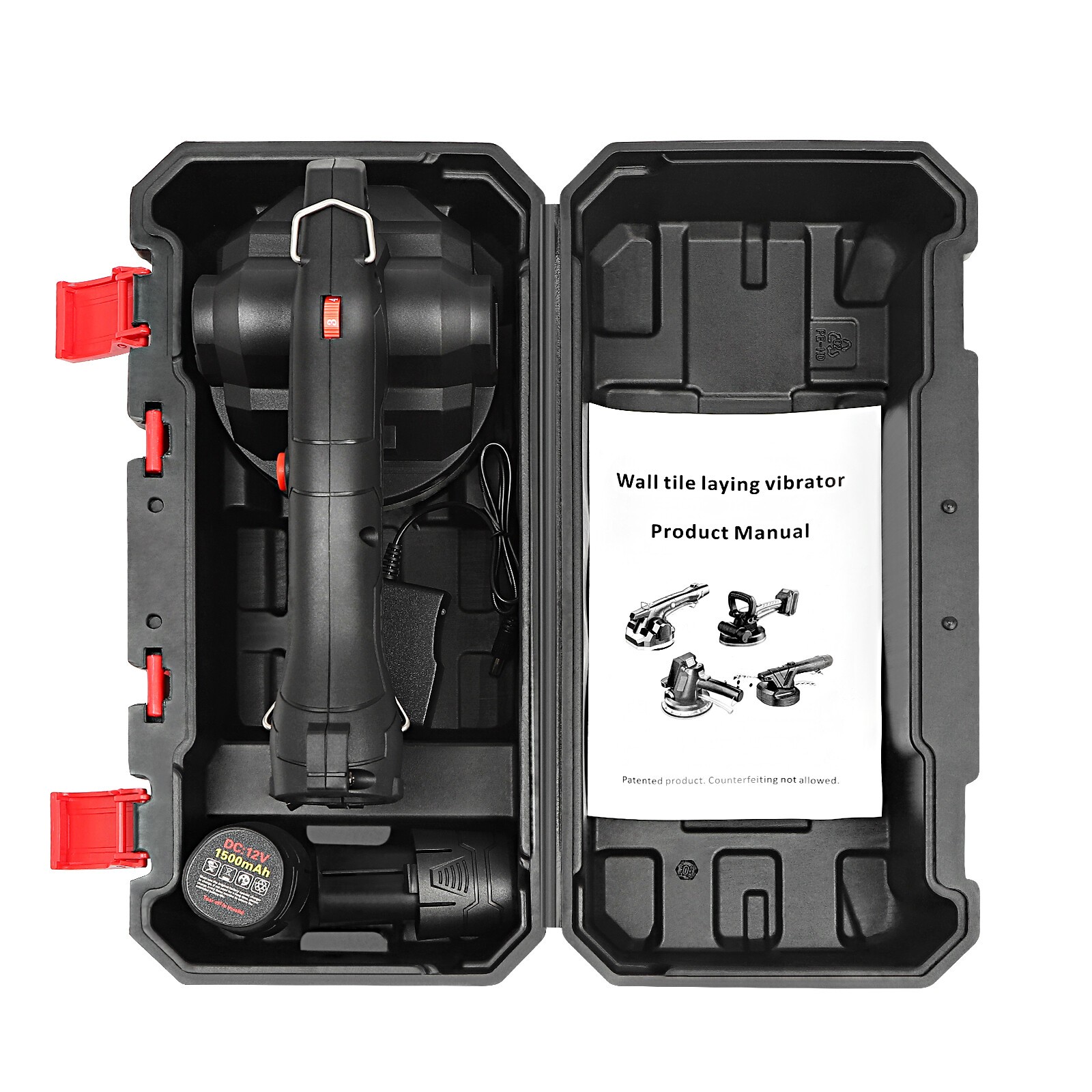 Tile Suction Cup Handheld Vibrator For Easy Tile Installation Tool