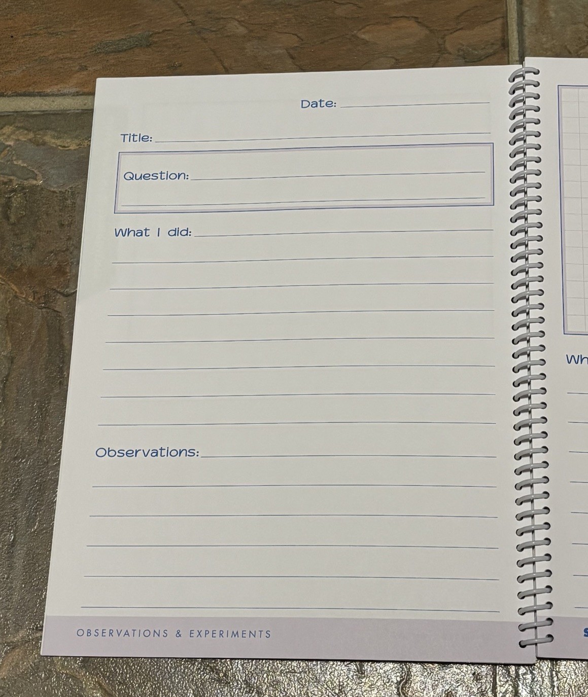 Lakeshore Science Journal Workbook Document Experiments Observations Homeschool