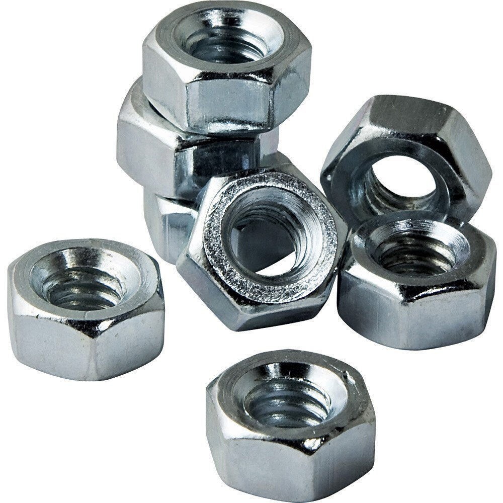 5/16 Inch x 18 Hex Nut ZP ( 8 QTY )