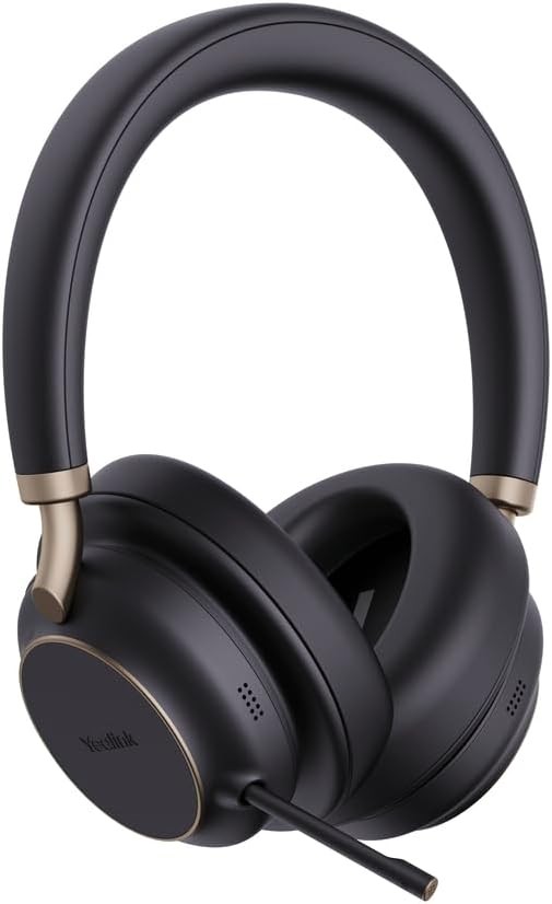 Yealink BH76 Plus Teams Black USB-C/A Stereo Wireless Bluetooth Headset