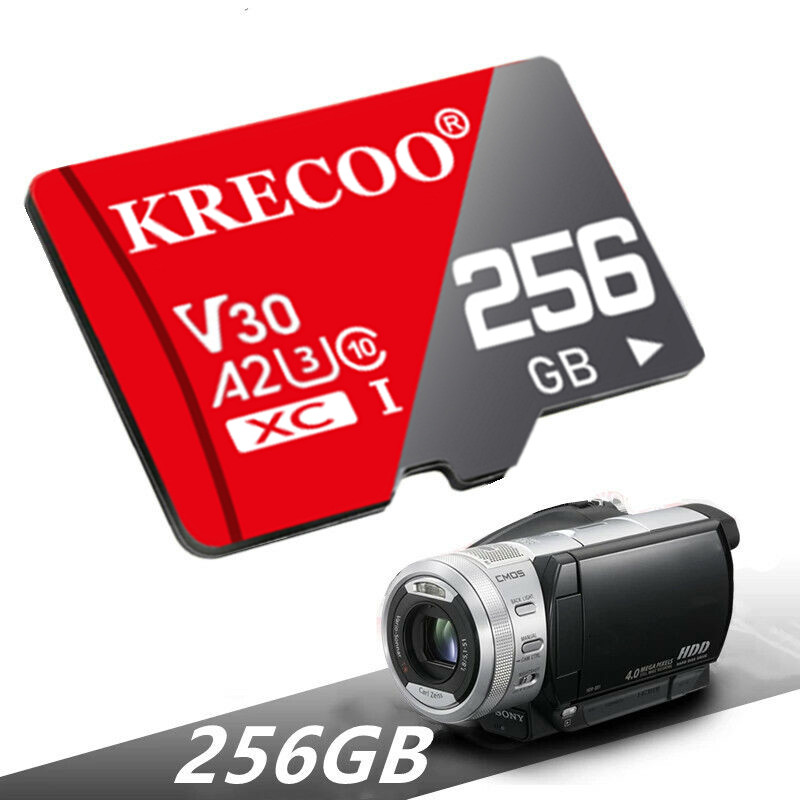 Ultra Memory SD Card 256GB UHS-I Class 10 4K Card with Adapter Speed 325Mb/s Lot
