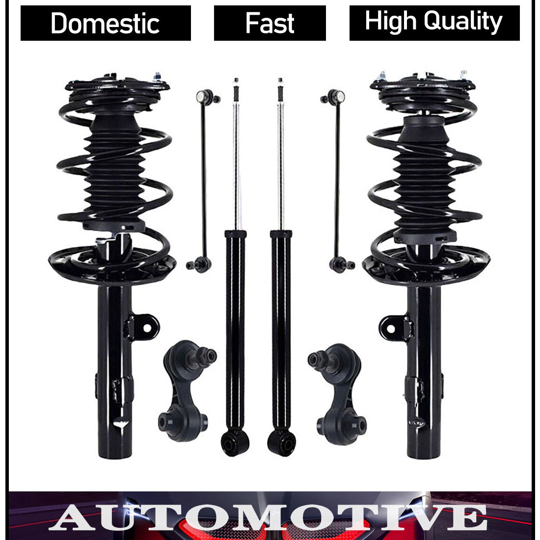 OEM Front & Rear Strut & Shock Kit 1.5L For 2018-2022 Honda Accord Direct Fi 112