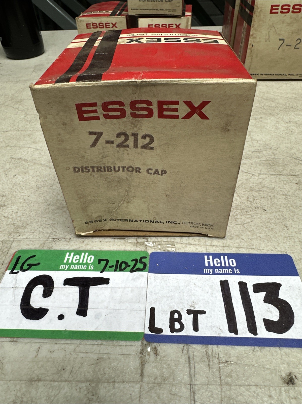 Essex Distributor Cap 7-212
