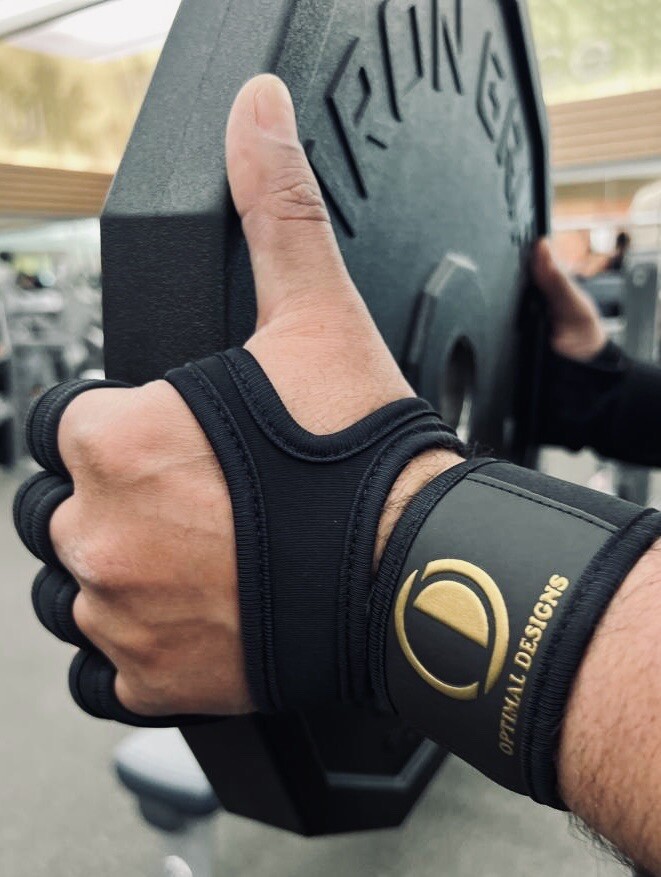Ventilated Weightlifting Exercise Workout Cross Training Gym Gloves
