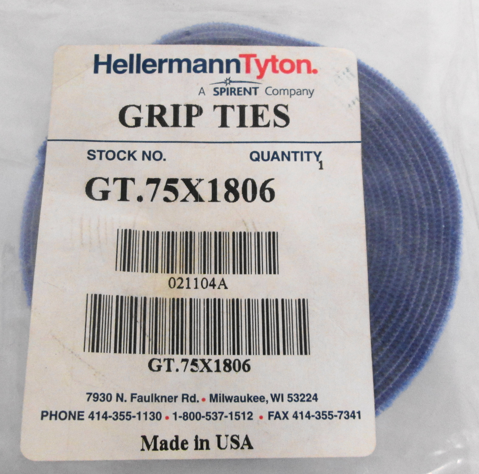 Hellermann Tyton GT.75X1806 Grip Ties