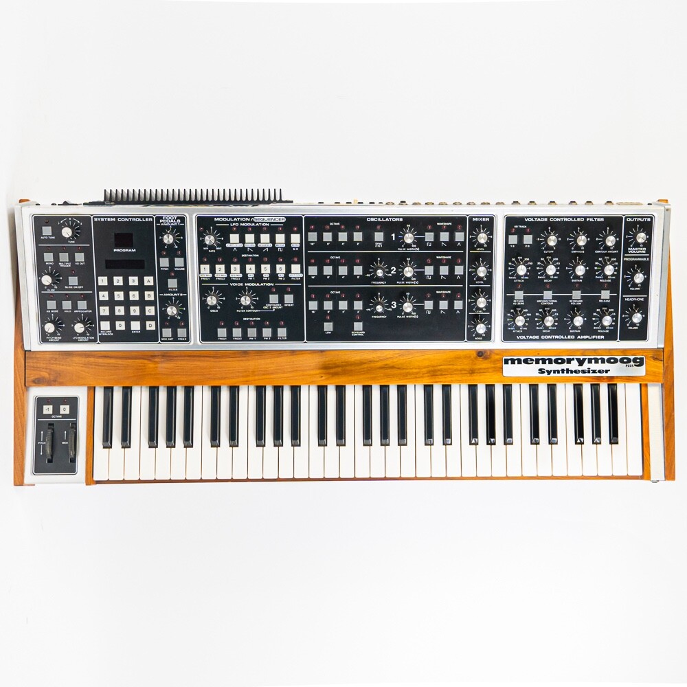 Moog Memorymoog Plus - Vintage 6-Voice Analog Synth with MIDI & Sequencer