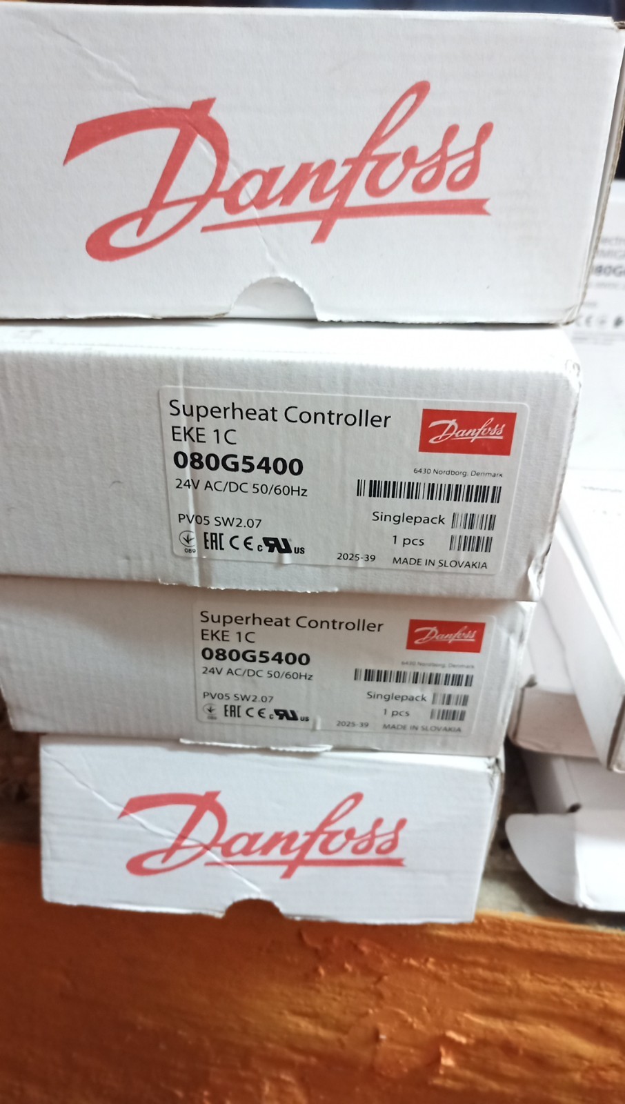 DANFOSS OVERHEATING CONTROLLER EKE 1 MOD. 080G5400