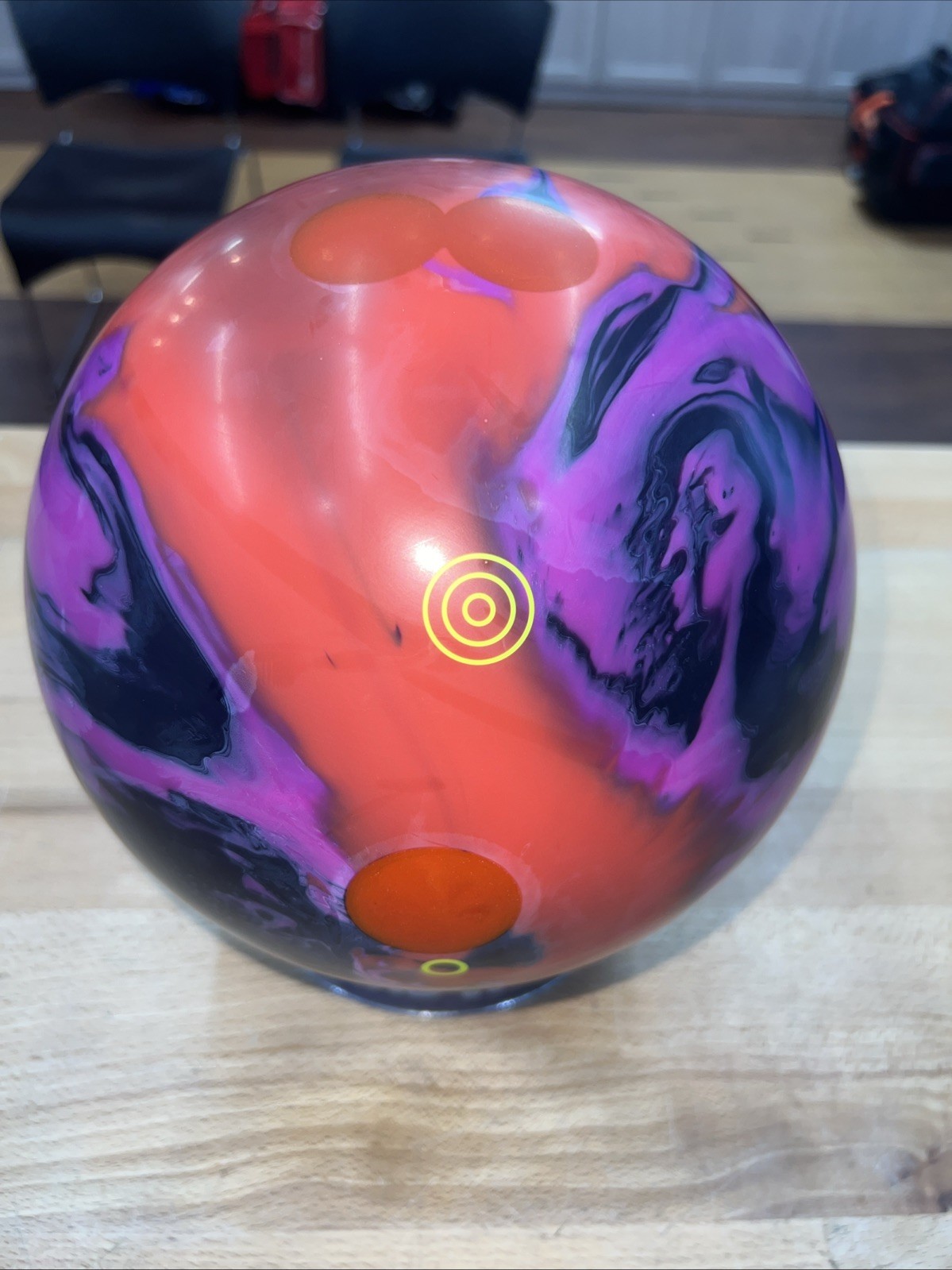 Ebonite Entity Solid USED 15# Reactive Single Drill Bowling Ball
