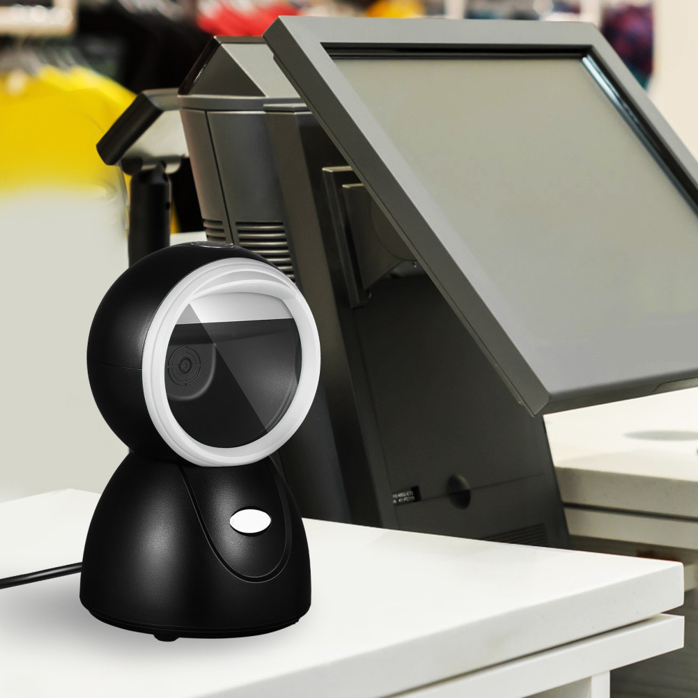 Desktop Barcode Scanning System For Supermarket Retail Store Countertop