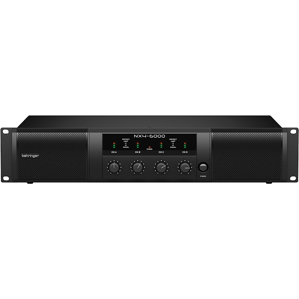 Behringer NX4-6000 6,000W 4-Channel Power Amplifier