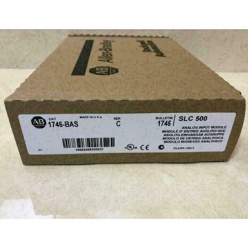 New Allen-Bradley 1746-BAS SER C SLC500 Analog PLC Output Module 1746BAS