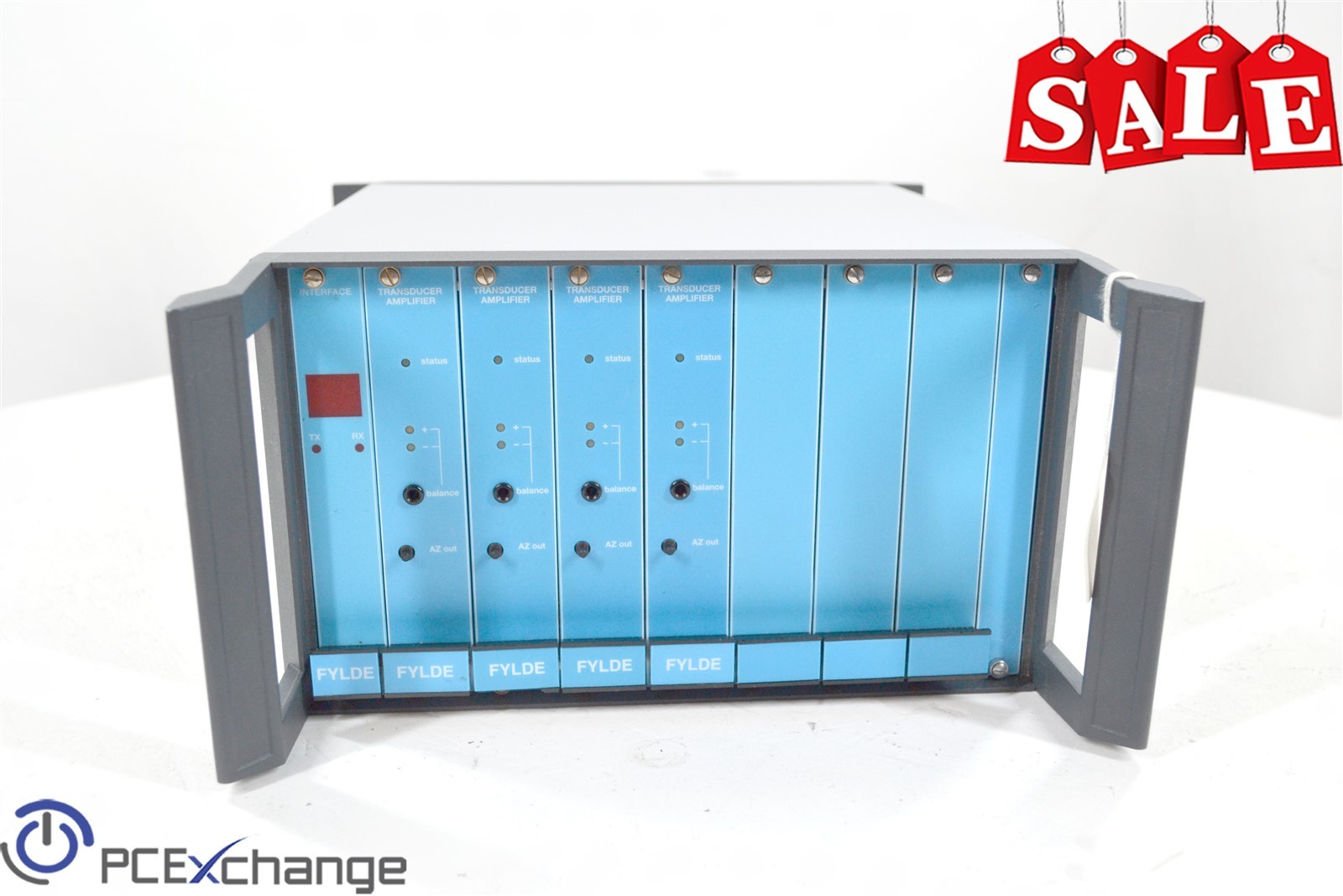 Fylde Signal Conditioning Rack 1x FE-707-EC Controller 4x FE-759-TA Amplifier