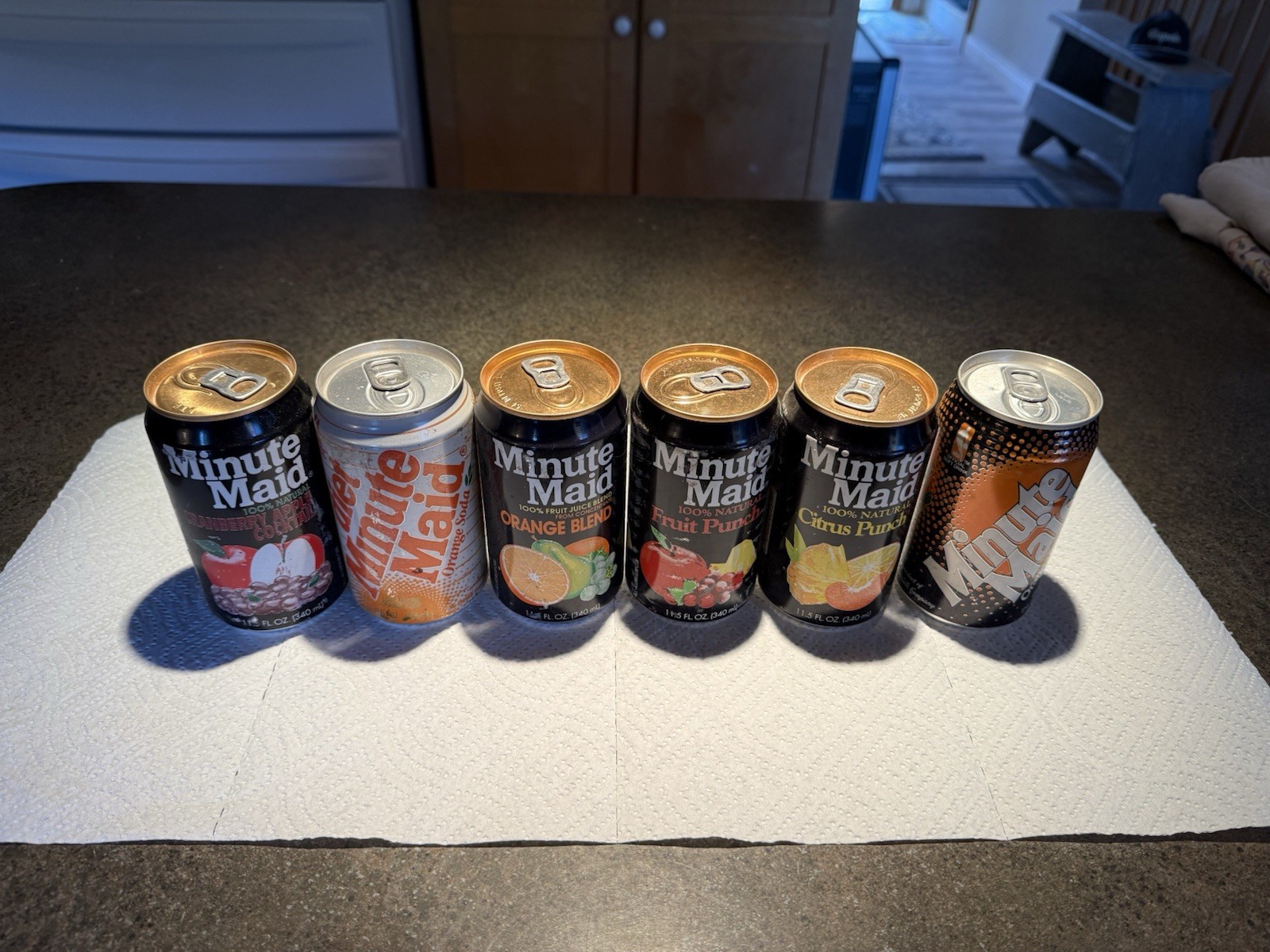 6 Vintage Minute Maid  Juice 🧃 Cans