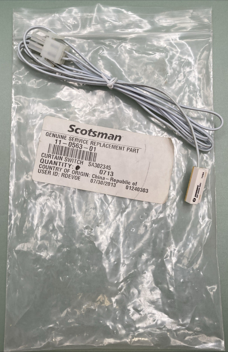 NEW GENUINE SCOTSMAN 11-0563-01 CURTAIN SWITCH