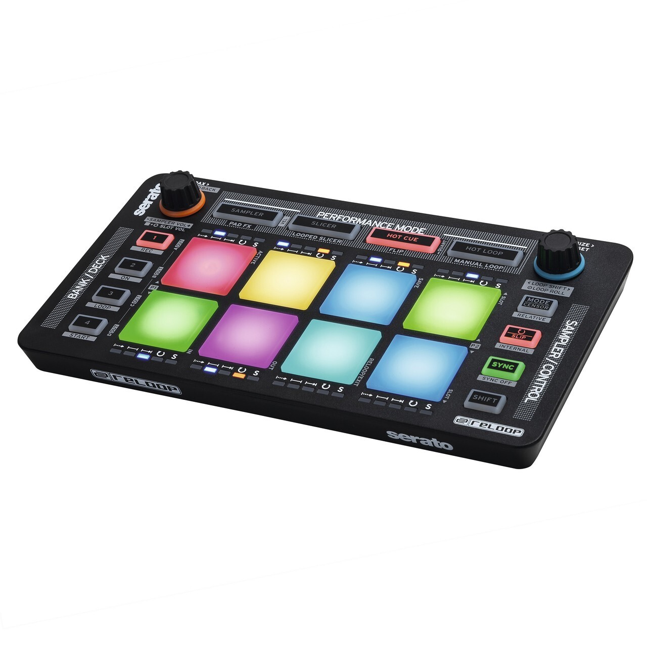 Reloop Neon USB Modular Performance Drum Pad Controller for Serato DJ