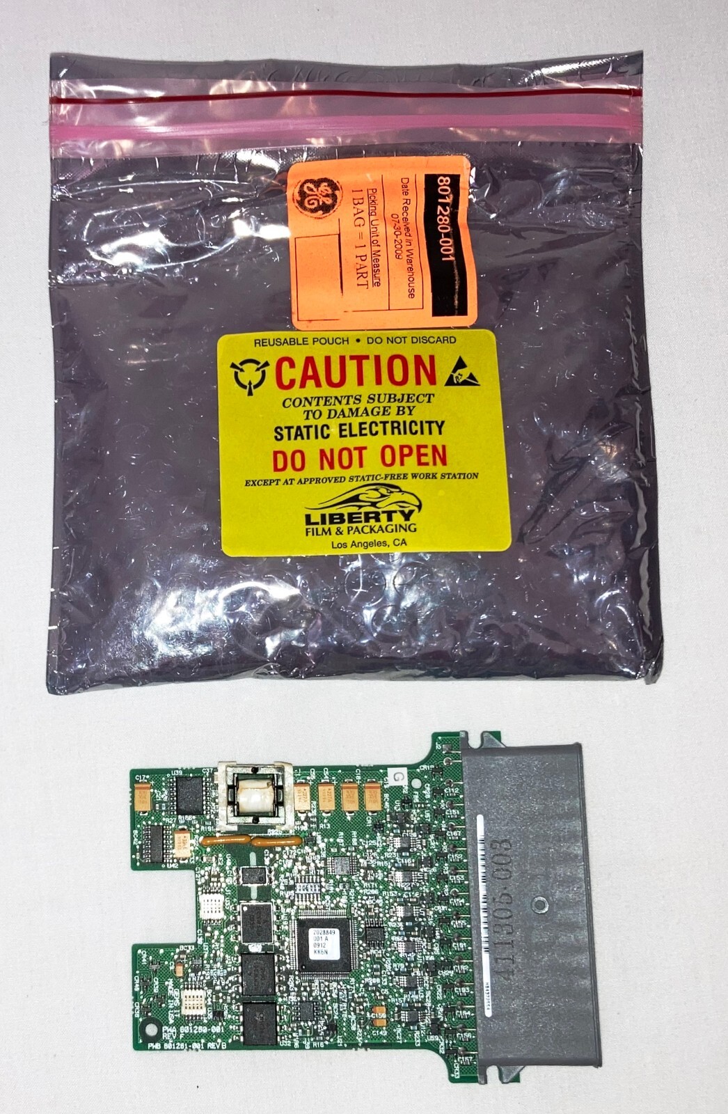 New GE 801280-001 Marquette CAM 14 EKG ECG 5000 Main PC Board - Free Shipping !
