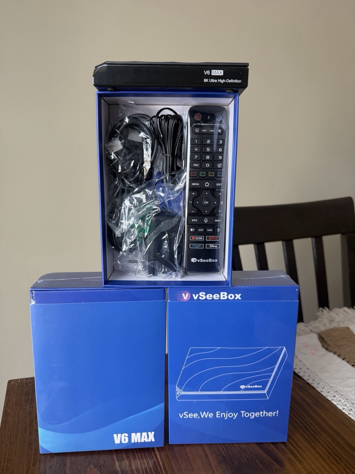 ACCEPTING OFFERS, VSEE V6 Max Android TV Box, Authorized Distributor