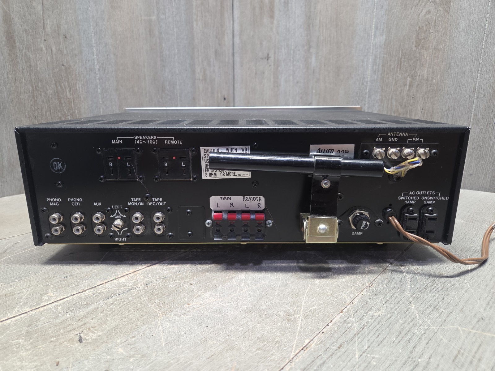 Allied 445 Solid State Stereophonic Receiver
