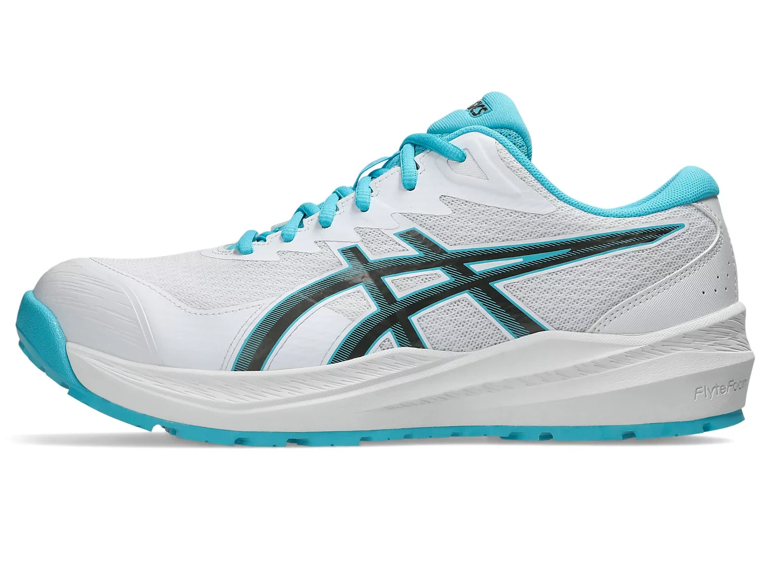 ASICS WINJOB CP220 HS 1273A112 101 White Gunmetal 3E Safety Shoes