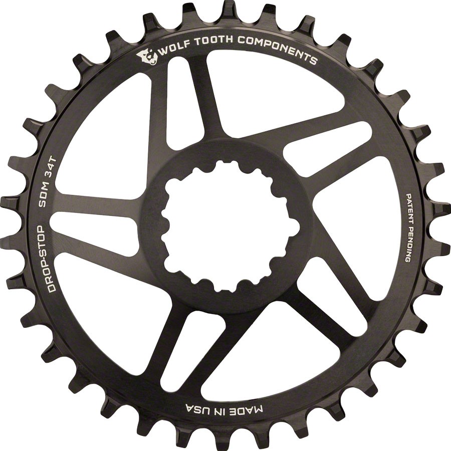 Wolf Tooth Direct Mount Chainring - 28t, SRAM Direct Mount, Drop-Stop A, For SRA