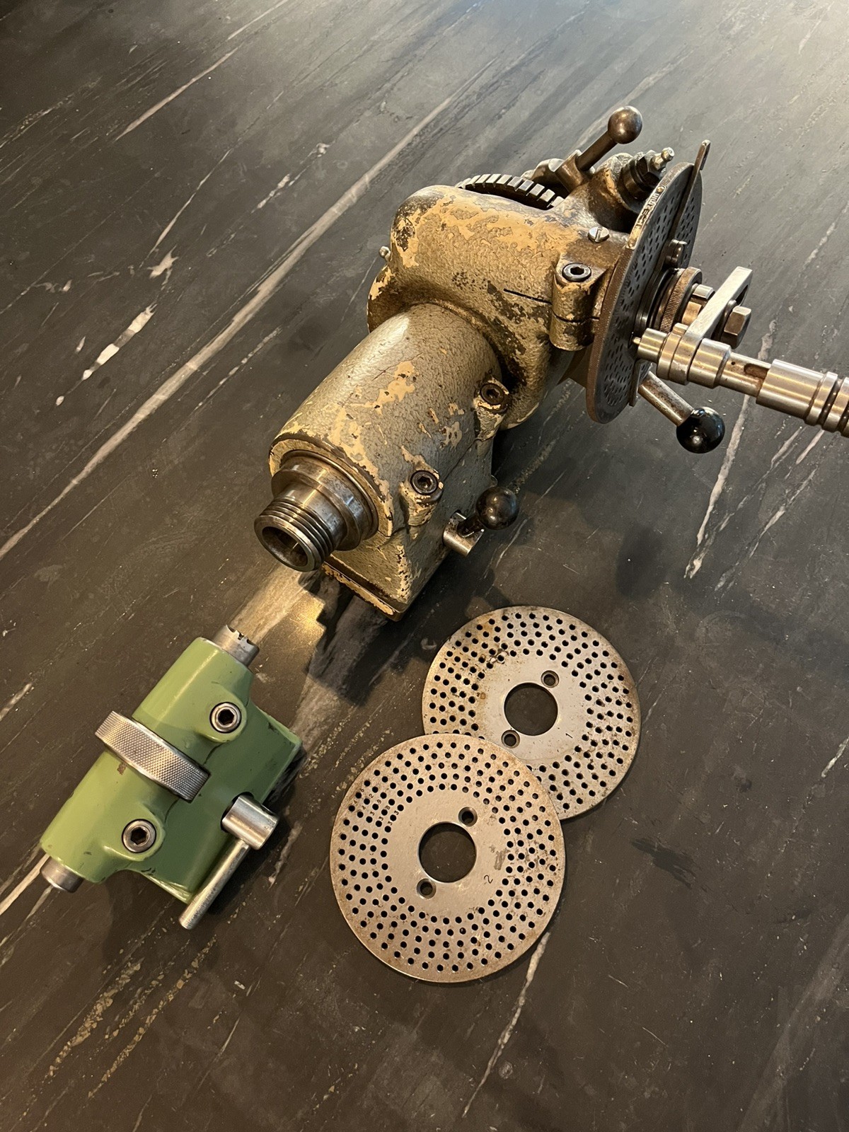 ACIERA W20 Universal Dividing Head & Tailstock - Swiss, Schaublin
