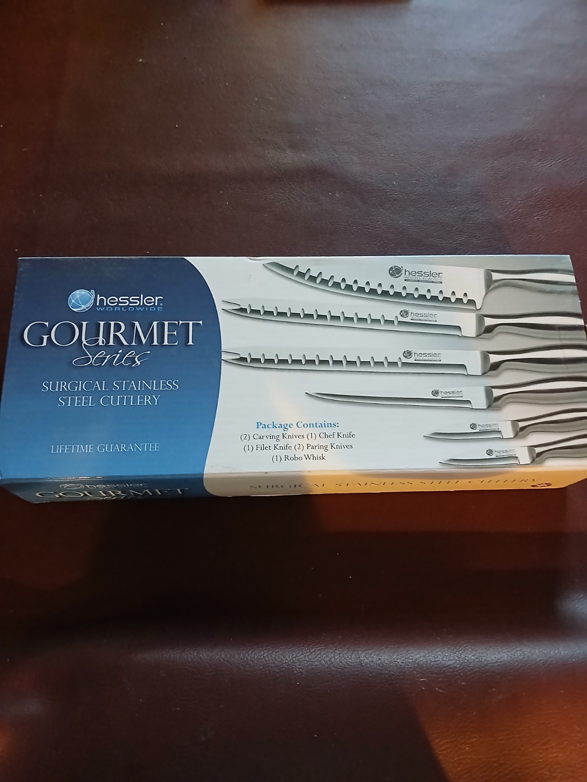 Hessler Gourmet Series Surgical Stainless Steel Cutlery - Set of 7