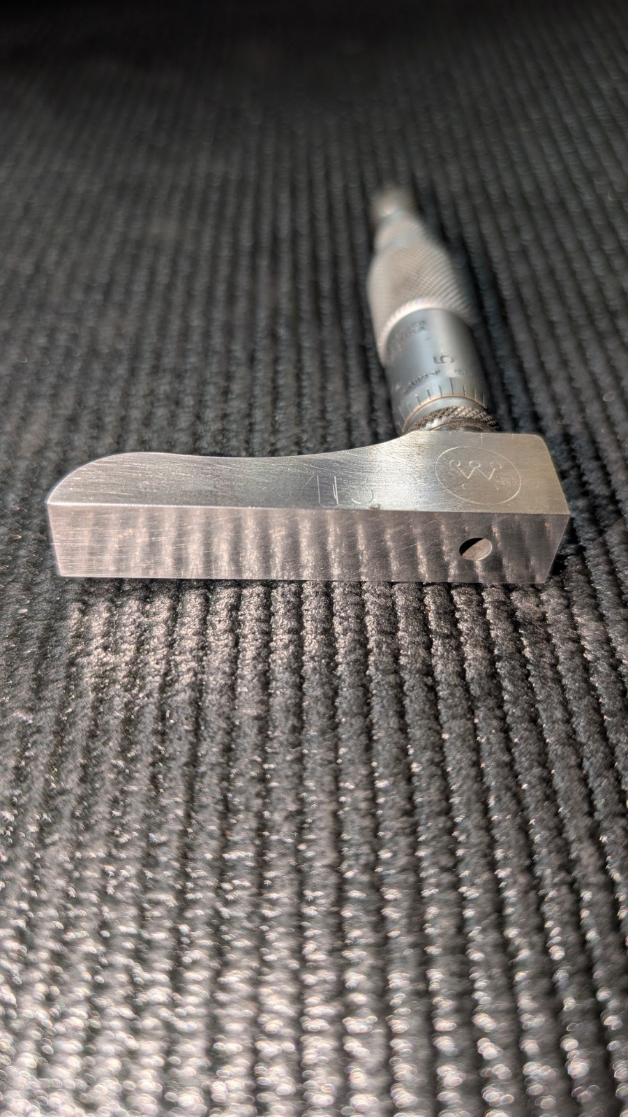 Starrett 443 Half-Base Depth Micrometer (Head Only)