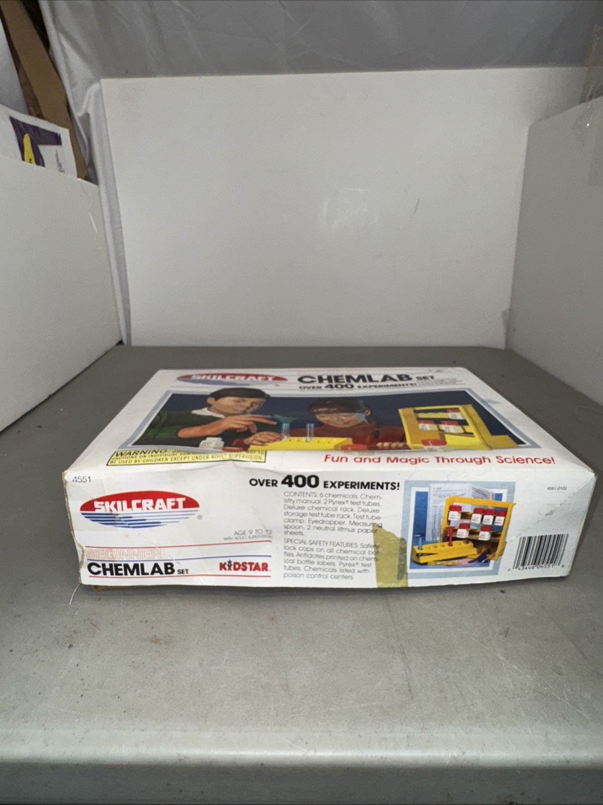 Skilcraft Chemlab Set Over 400 Experiments 1987