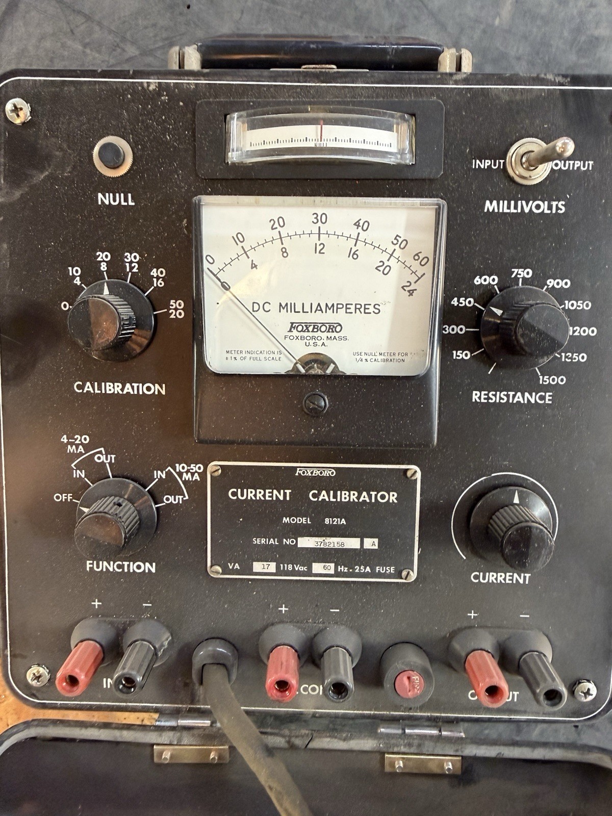 8121A Foxboro current Calculator