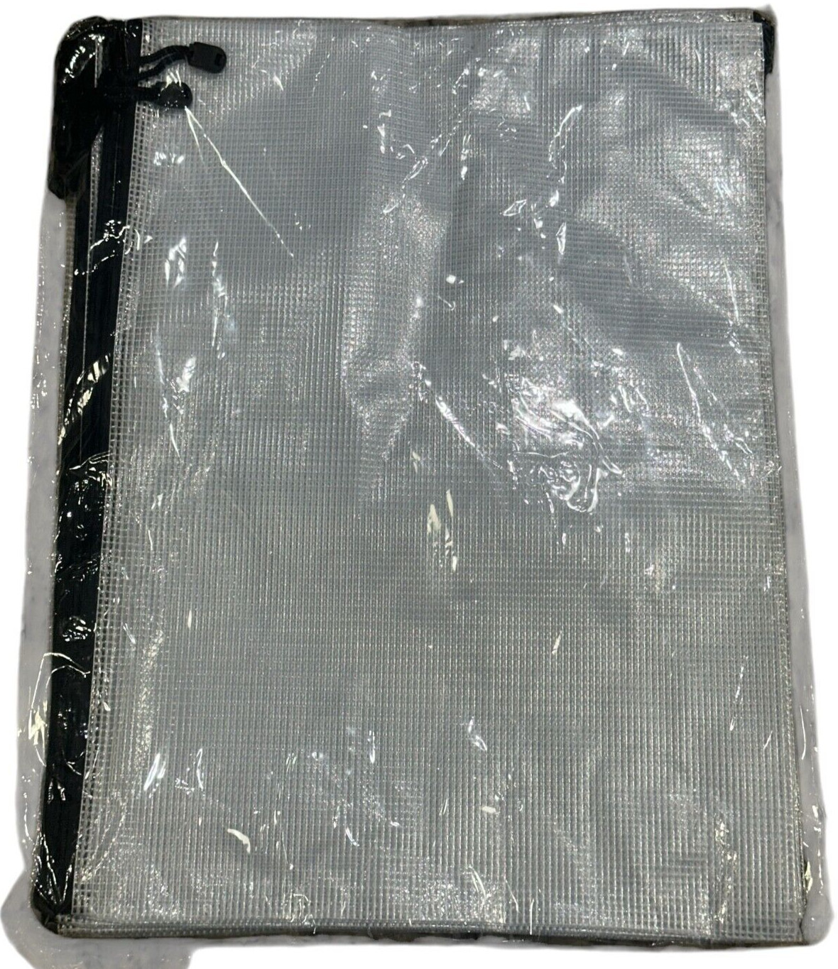 8 Count Plastic Zippered Storage Organization Cube Bag 17"x9", Game Organizer
